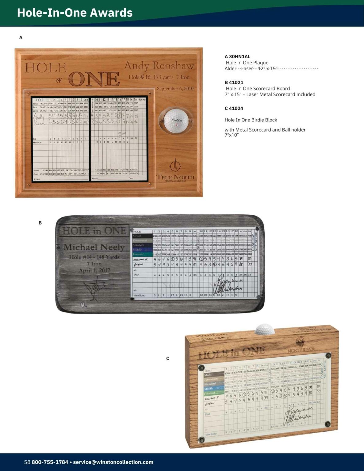 Winston Collection Brad Wuhs Golf Sales