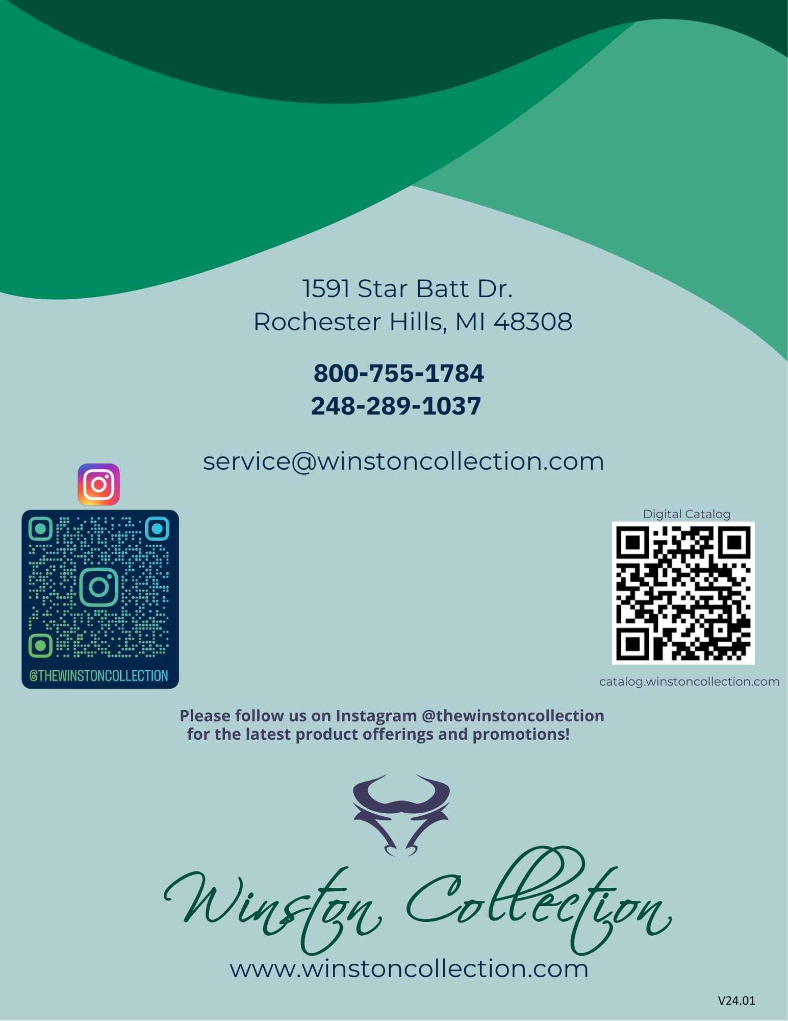 Winston Collection Brad Wuhs Golf Sales